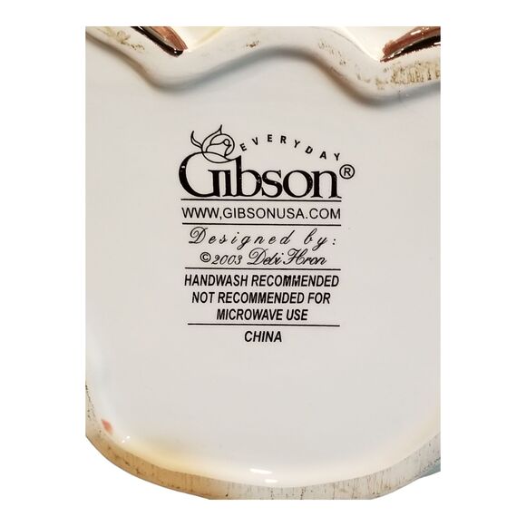 Vintage Gibson 2003 Christmas Santa & Friends Cookie Jar Holiday Decor Red Birds - Picture 10 of 10